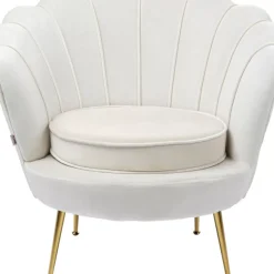 KARE Design Sessel Water Lily Gold Beige- Sessel