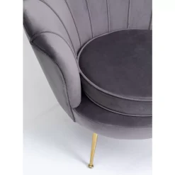 KARE Design Sessel Water Lily Grau- Sessel