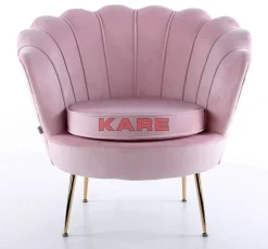 KARE Design Sessel Water Lily Rosa- Sessel