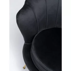 KARE Design Sessel Water Lily Schwarz- Sessel