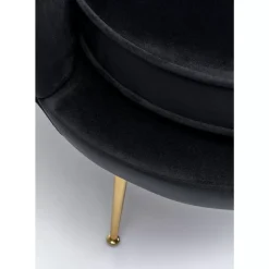 KARE Design Sessel Water Lily Schwarz- Sessel