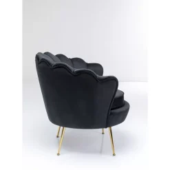 KARE Design Sessel Water Lily Schwarz- Sessel