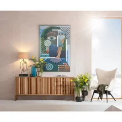 KARE Design Sideboard Concertina Natur 186X74Cm- Kommoden & Sideboards