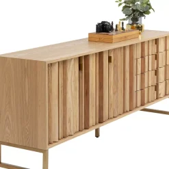 KARE Design Sideboard Concertina Natur 186X74Cm- Kommoden & Sideboards