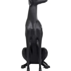 KARE Design Skulptur Greyhound Oskar Schwarz 180Cm- Deko & Geschenkartikel