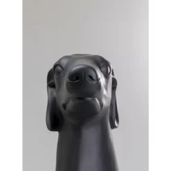 KARE Design Skulptur Greyhound Oskar Schwarz 180Cm- Deko & Geschenkartikel