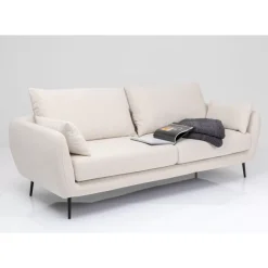 KARE Design Sofa Amalfi 2-Sitzer Creme 219Cm- Sofas & Couches