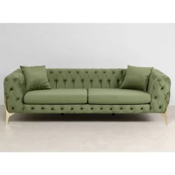 KARE Design Sofa Bellissima 3-Sitzer Grun 240Cm- Sofas & Couches