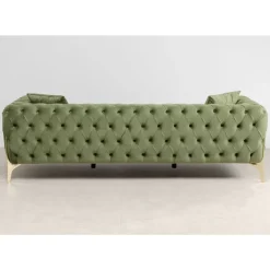 KARE Design Sofa Bellissima 3-Sitzer Grun 240Cm- Sofas & Couches