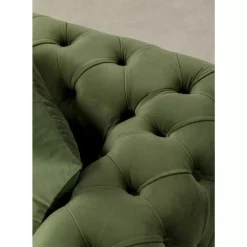 KARE Design Sofa Bellissima 2-Sitzer Velvet Grun 200Cm- Sofas & Couches