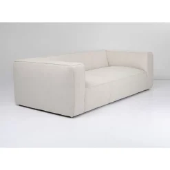 KARE Design Sofa Cubetto 3-Sitzer Creme 220Cm- Sofas & Couches