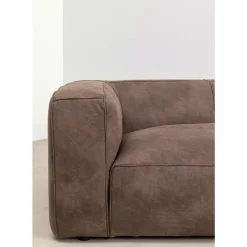KARE Design Sofa Cubetto 3-Sitzer Taupe 220Cm- Sofas & Couches