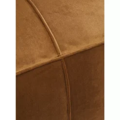 KARE Design Sofa Cubetto 3-Sitzer Velvet Braun- Sofas & Couches