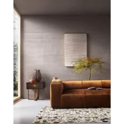 KARE Design Sofa Cubetto 3-Sitzer Velvet Braun- Sofas & Couches