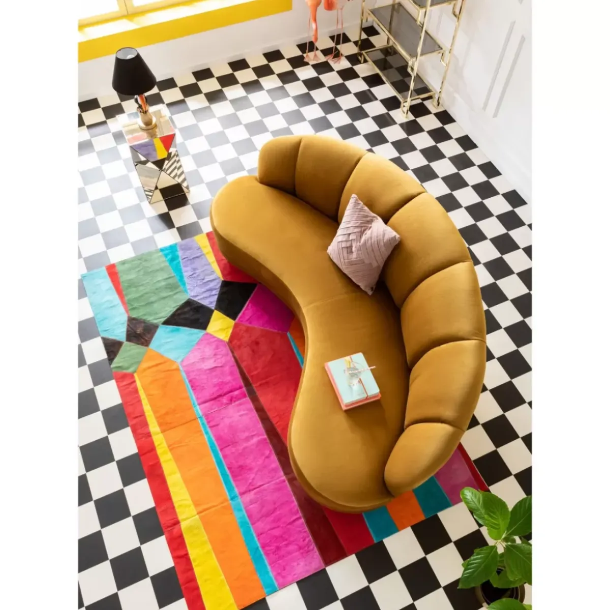 KARE Design Sofa Dschinn 3-Sitzer Amber 233Cm- Sofas & Couches