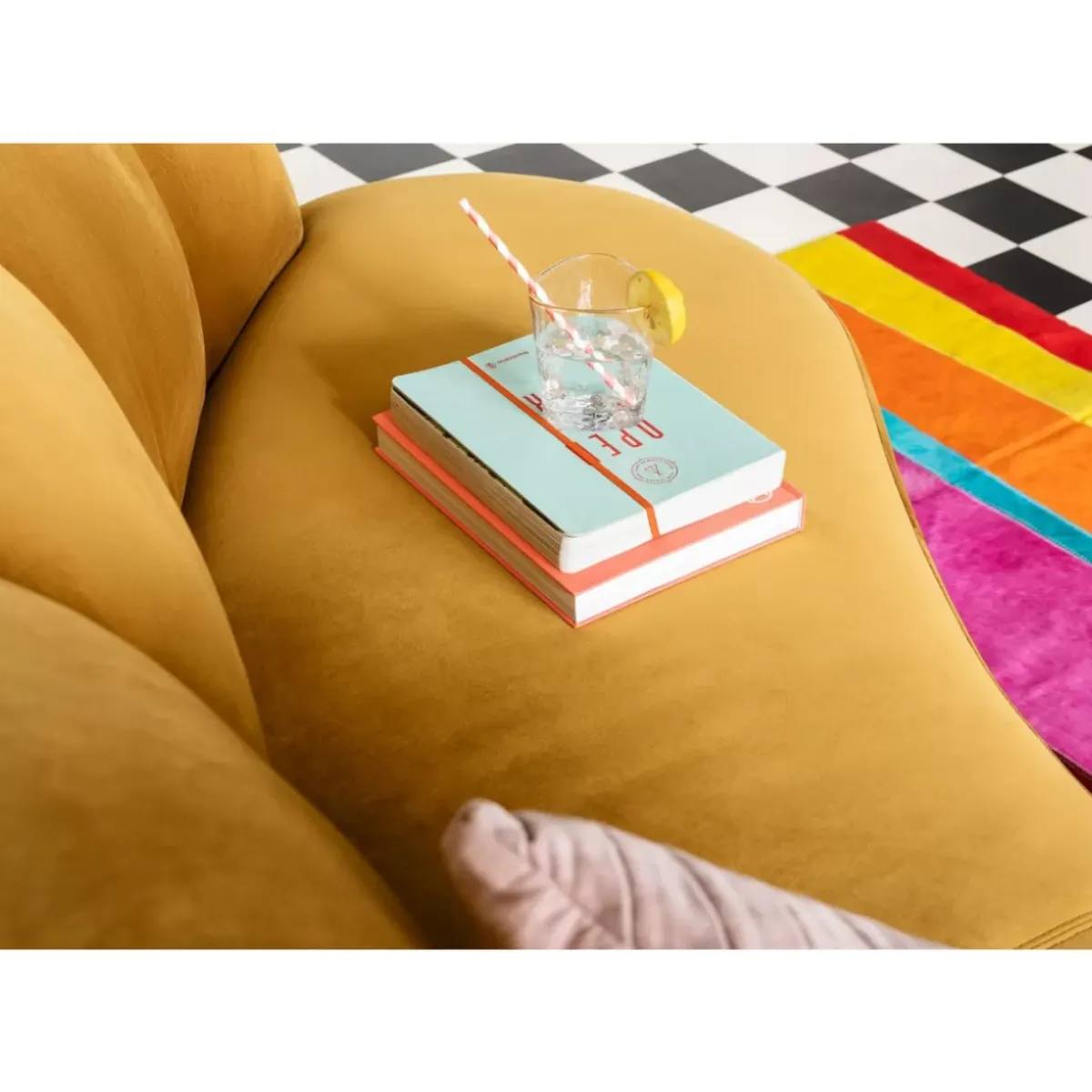 KARE Design Sofa Dschinn 3-Sitzer Amber 233Cm- Sofas & Couches