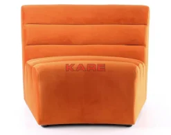 KARE Design Sofa Element Wave Orange- Sofas & Couches