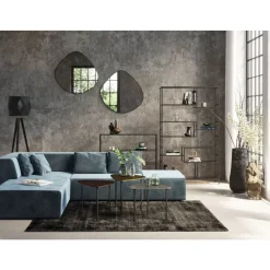 KARE Design Sofa Infinity Velvet Ocean Links- Sofas & Couches