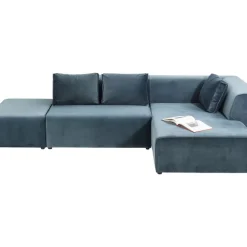 KARE Design Sofa Infinity Velvet Ocean Rechts- Sofas & Couches