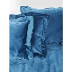 KARE Design Sofa Lullaby 3-Sitzer Petrol- Sofas & Couches