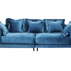 KARE Design Sofa Lullaby 2-Sitzer Petrol- Sofas & Couches