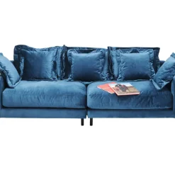 KARE Design Sofa Lullaby 2-Sitzer Petrol- Sofas & Couches