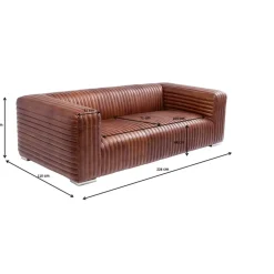 KARE Design Sofa Malibu 3-Sitzer- Sofas & Couches