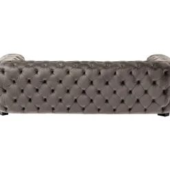 KARE Design Sofa Metropol 3-Sitzer Grau 238Cm- Sofas & Couches