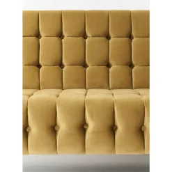 KARE Design Sofa Milchbar 3-Sitzer Velvet Honey- Sofas & Couches
