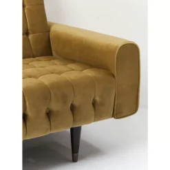 KARE Design Sofa Milchbar 3-Sitzer Velvet Honey- Sofas & Couches