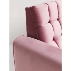 KARE Design Sofa Milchbar 3-Sitzer Velvet Rose- Sofas & Couches