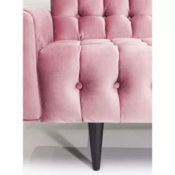 KARE Design Sofa Milchbar 3-Sitzer Velvet Rose- Sofas & Couches