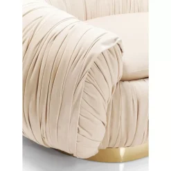 KARE Design Sofa Perugia 2-Sitzer Creme- Sofas & Couches