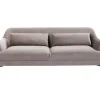 KARE Design Sofa Proud 3-Sitzer Grau- Sofas & Couches