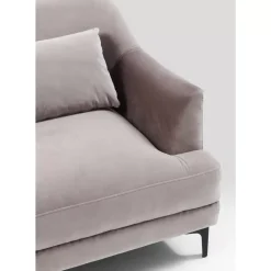 KARE Design Sofa Proud 3-Sitzer Grau- Sofas & Couches