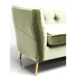 KARE Design Sofa Rimini 2-Sitzer Grun- Sofas & Couches