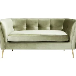 KARE Design Sofa Rimini 2-Sitzer Grun- Sofas & Couches