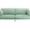 KARE Design Sofa Shirly 3-Sitzer Mint- Sofas & Couches