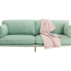 KARE Design Sofa Shirly 3-Sitzer Mint- Sofas & Couches