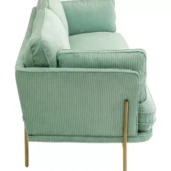 KARE Design Sofa Shirly 3-Sitzer Mint- Sofas & Couches