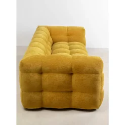KARE Design Sofa 3-Sitzer Salamanca Gelb 240Cm- Sofas & Couches