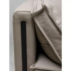 KARE Design Sofa 3-Sitzer Victor Leder Grau 233Cm- Sofas & Couches