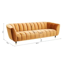 KARE Design Sofa Spectra 3-Sitzer- Sofas & Couches