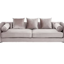 KARE Design Sofa Variete 3-Sitzer Grau- Sofas & Couches