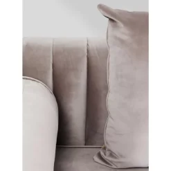 KARE Design Sofa Variete 3-Sitzer Grau- Sofas & Couches
