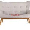 KARE Design Sofa Vicky 2-Sitzer Ecru- Sofas & Couches