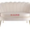 KARE Design Sofa Water Lily 2-Sitzer Beige- Sofas & Couches