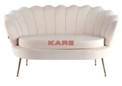 KARE Design Sofa Water Lily 2-Sitzer Beige- Sofas & Couches