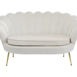 KARE Design Sofa Water Lily 2-Sitzer Beige- Sofas & Couches