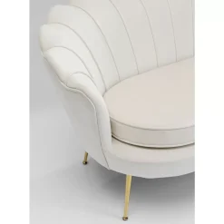 KARE Design Sofa Water Lily 2-Sitzer Beige- Sofas & Couches